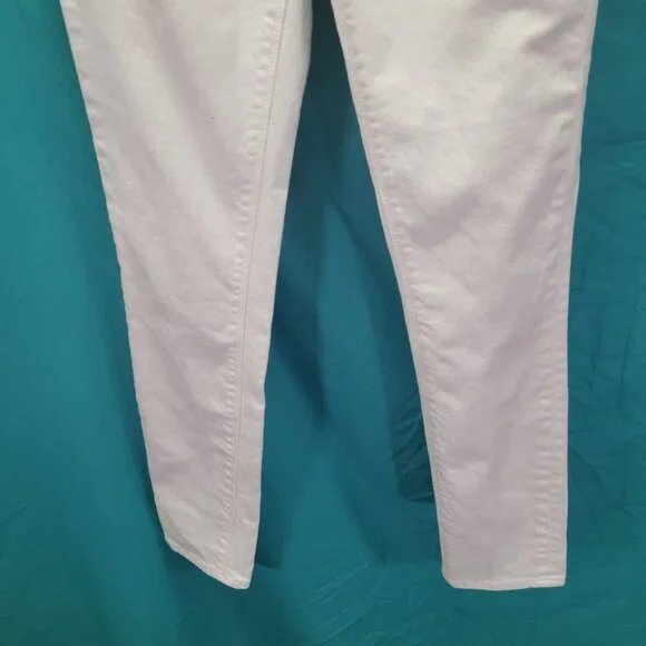 Dittos Womens White Skinny Mid Rise Jeans Size 25 - Picture 3 of 9